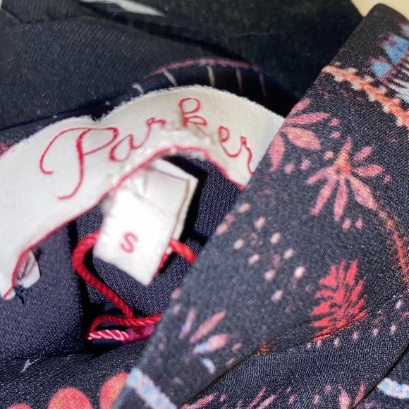 Parker Ruffle Overlay Top Tolomei Print - Picture 11 of 12